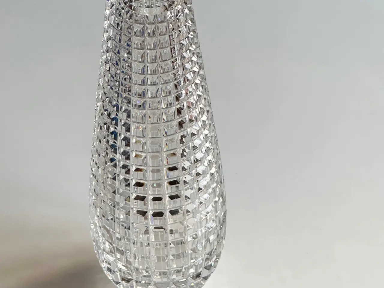 Billede 1 - Ternet krystalvase
