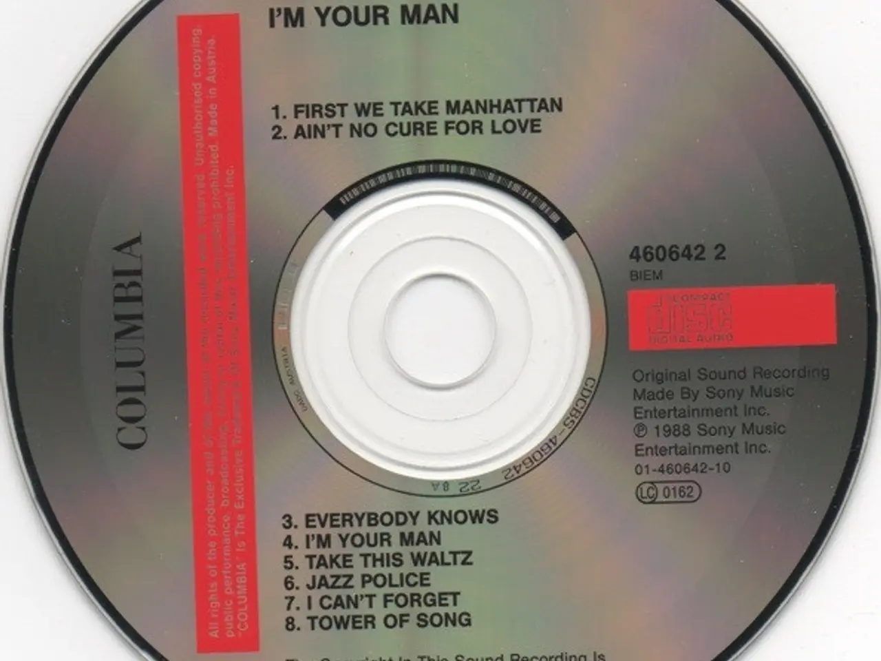 Billede 3 - Leonard Cohen – I'm Your Man – CD