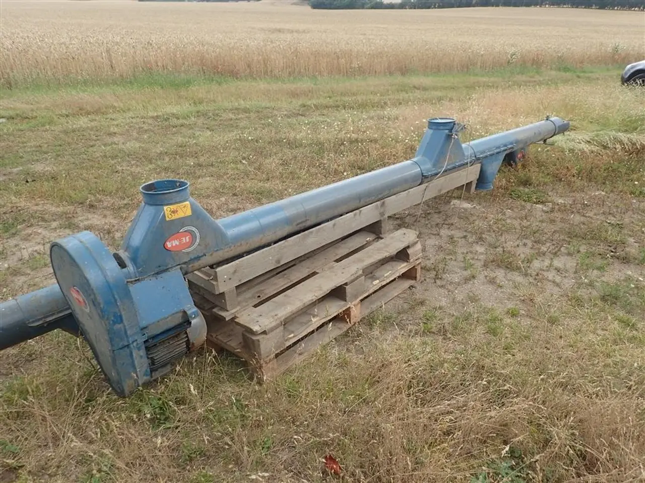 Billede 3 - Je-Ma 152mm rørsnegl, vandrat transport 8m