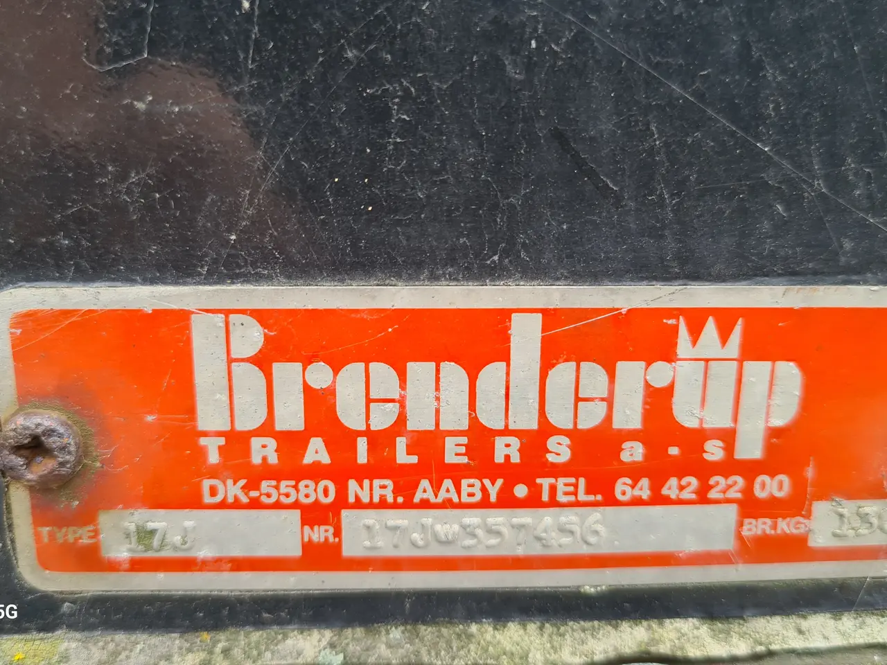 Billede 8 - Brenderup K1304 T Cargo Trailer årg 1993