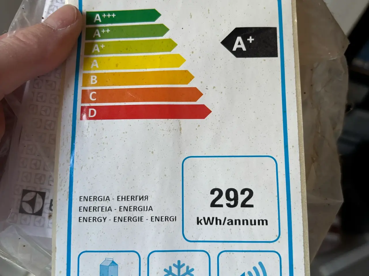 Billede 4 - Electrolux fryseskab 229 liter - NoFrost