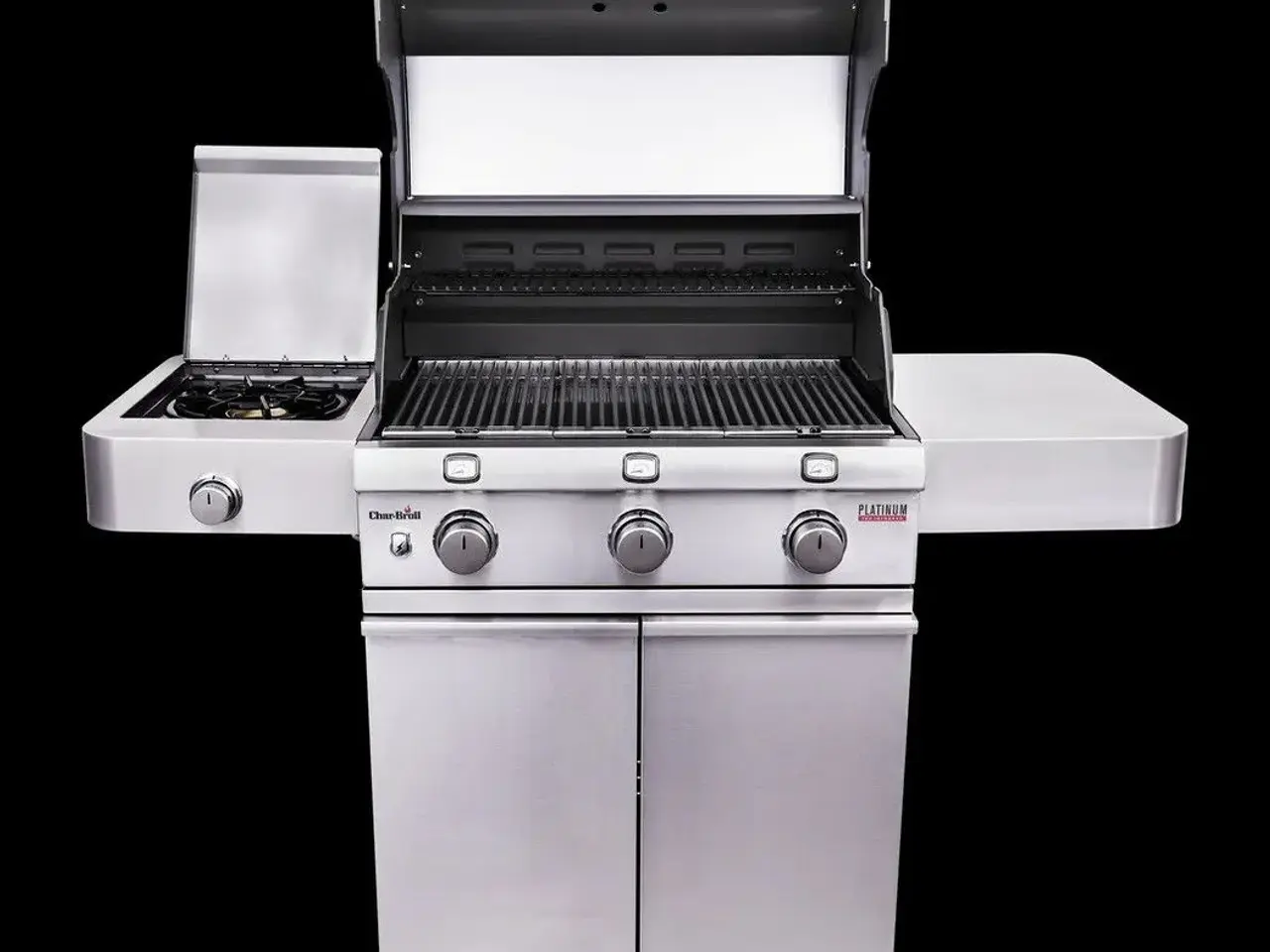 Billede 4 - Gasgrill, CharBroil TITAN CB Platinum 3400S Rustfr