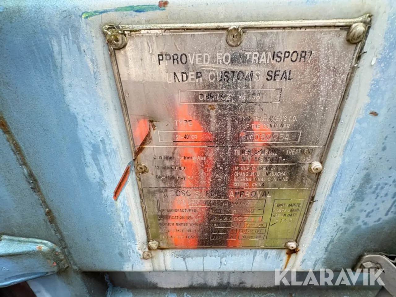 Billede 3 - 40 fods container CXIC