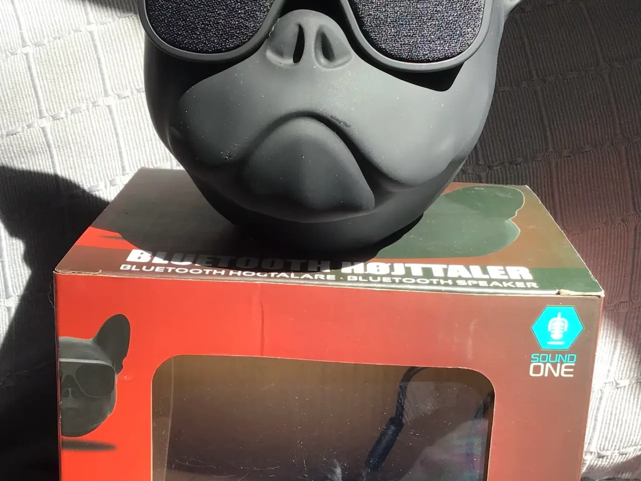 Billede 1 - Bulldog Hoved Bluetooth Højttaler