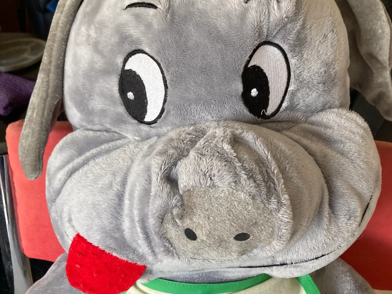 Billede 1 - Stort bamse dyr med hagesmæk, bamser