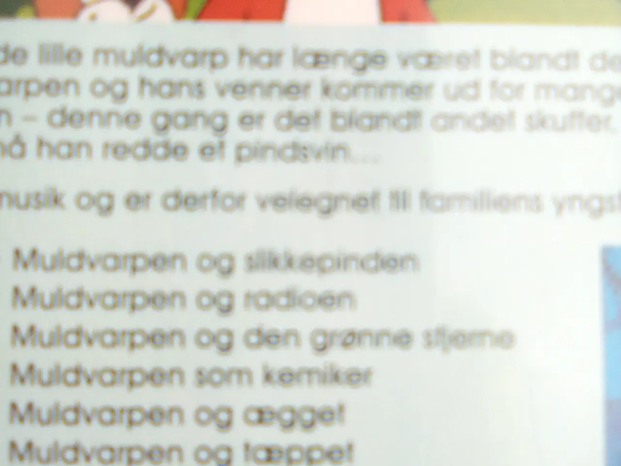 Billede 2 - muldvarpen børn