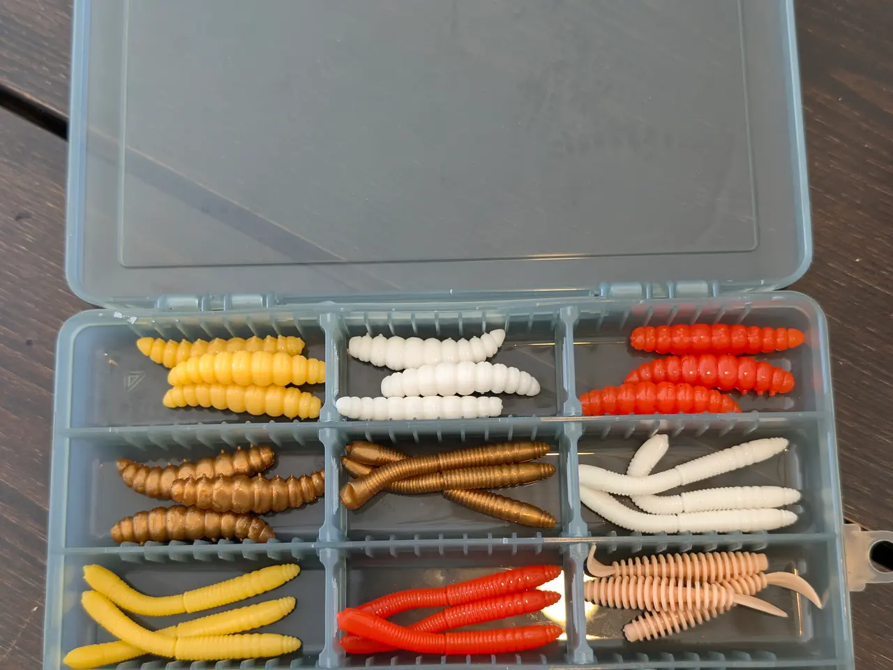 Billede 1 - ultralight ørred sæt gummidyr til put and take