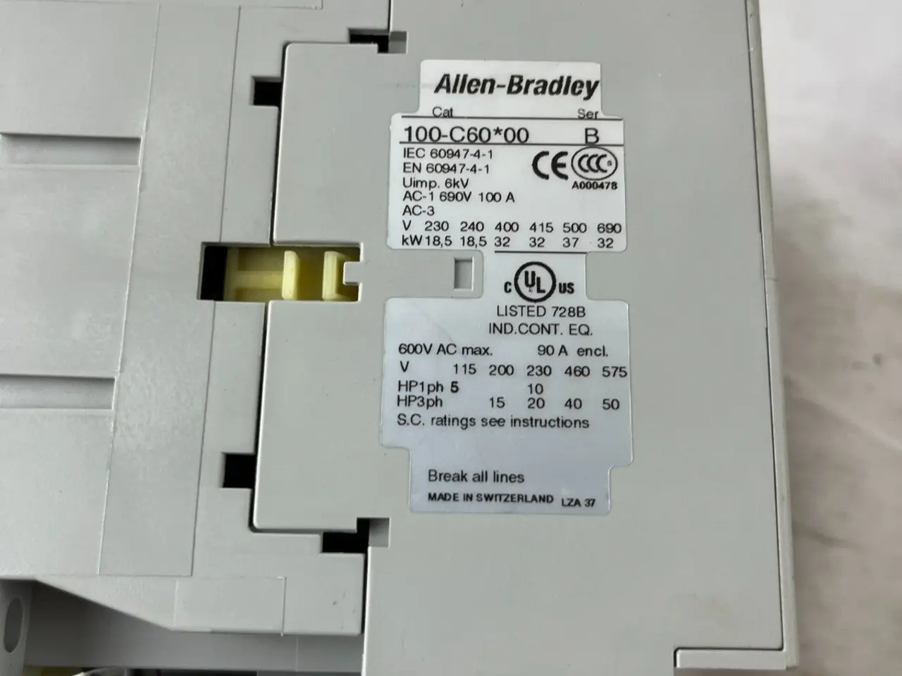 Billede 14 - Allen-Bradley Motor Starter parti 100-C60 193-EEGE