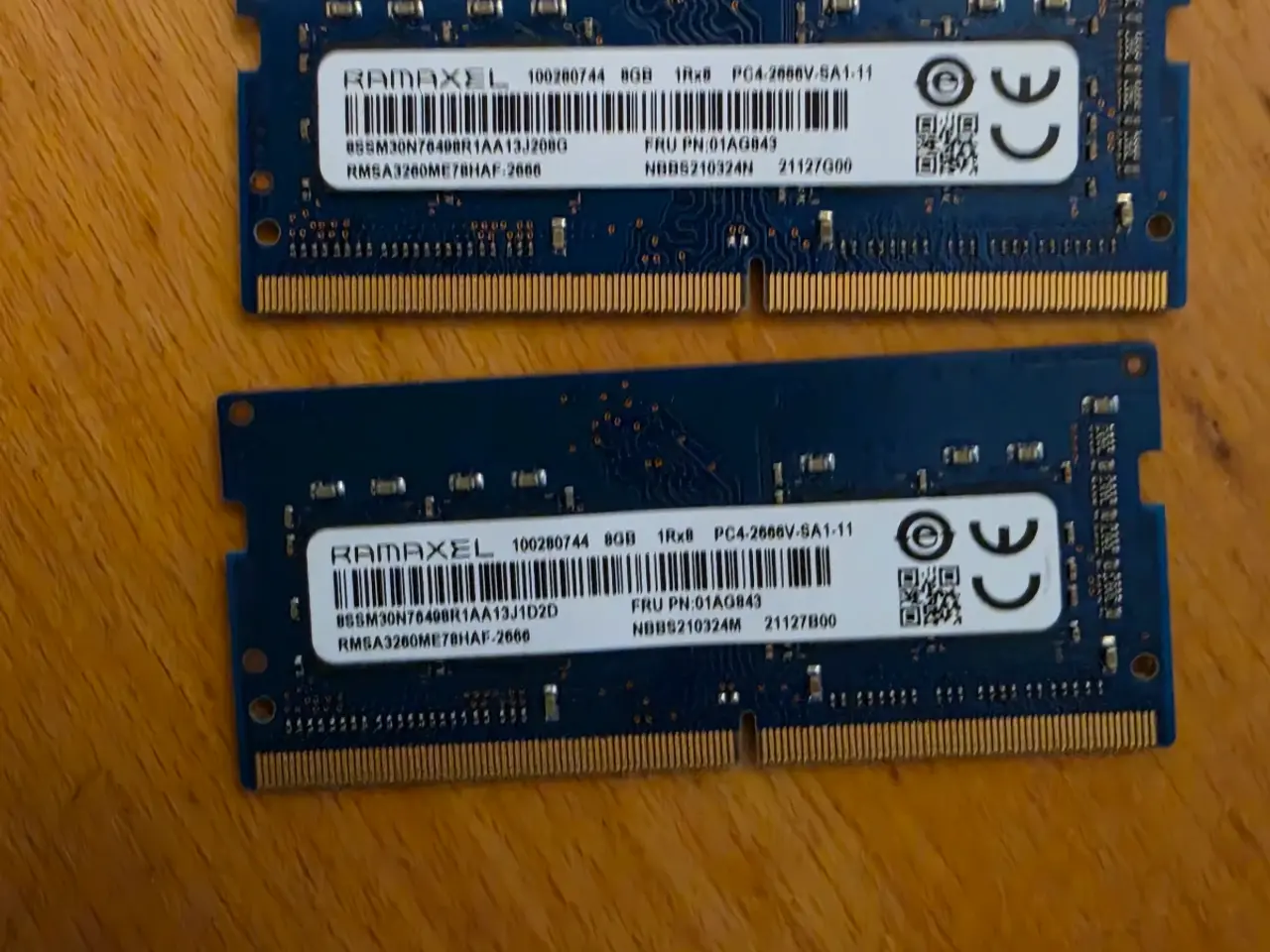 Billede 1 - Ramaxel 2x8 2666 mhz ddr4 ram so-dimm