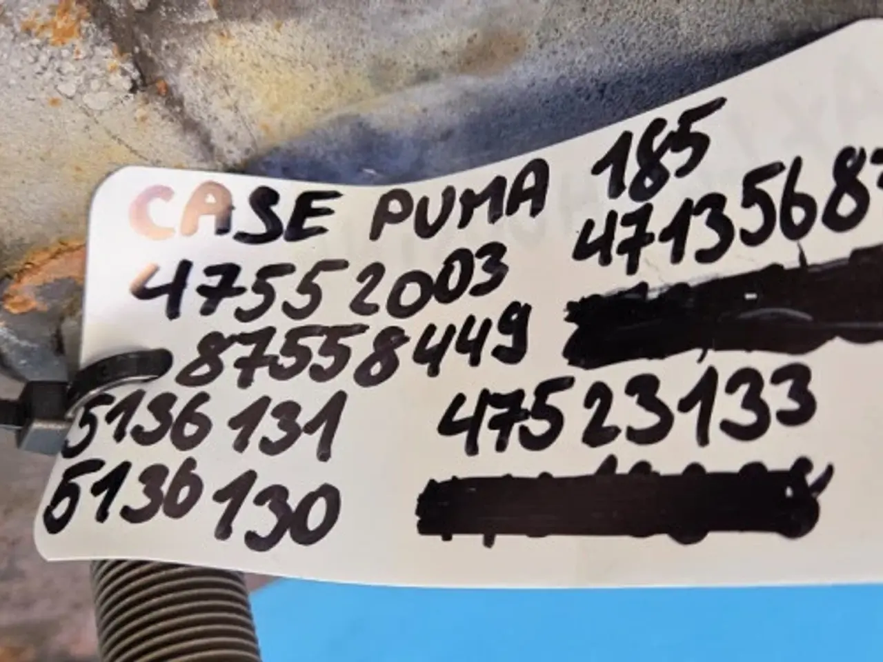 Billede 16 - Case Puma 185 Lår 47552003