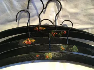Vintage garderobebøjler træ