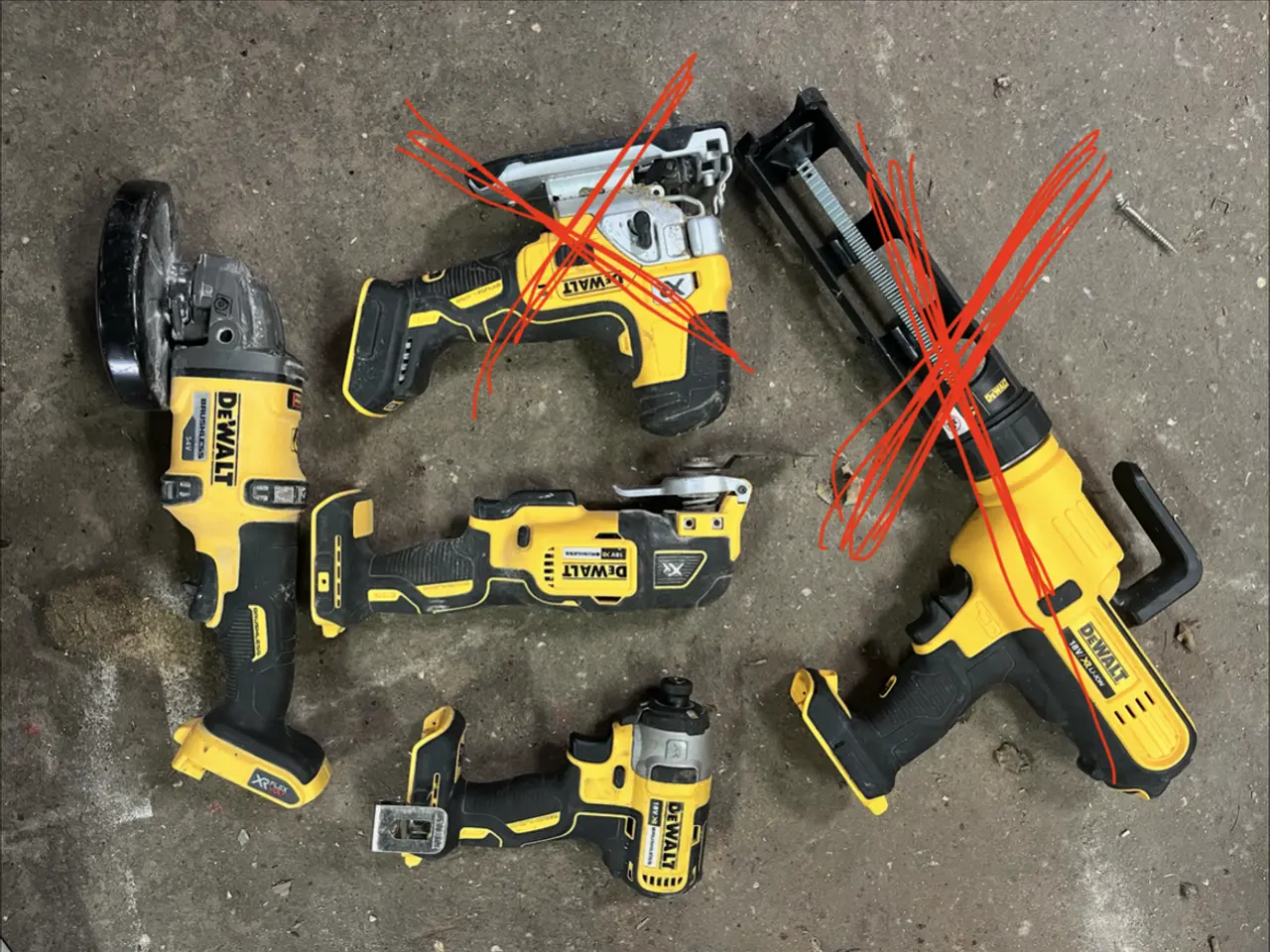 Billede 1 - DeWalt værktøj uden batteri