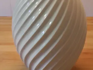 MORSØ RIVER hvid vase 26 cm