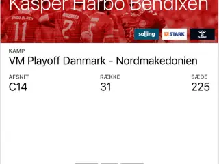 Billet til Danmark - Nordmakedonien