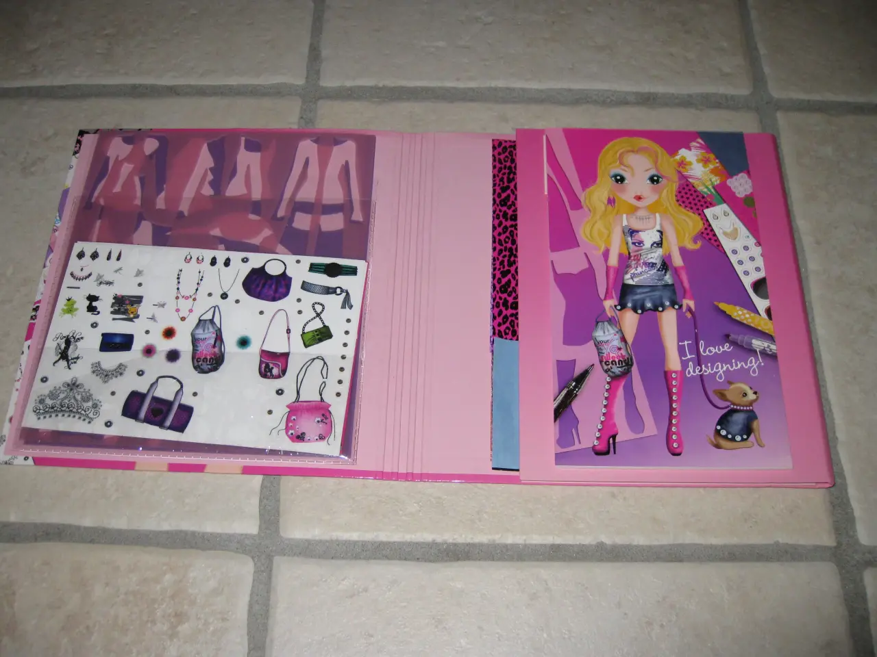 Billede 3 - Top Model designermappe