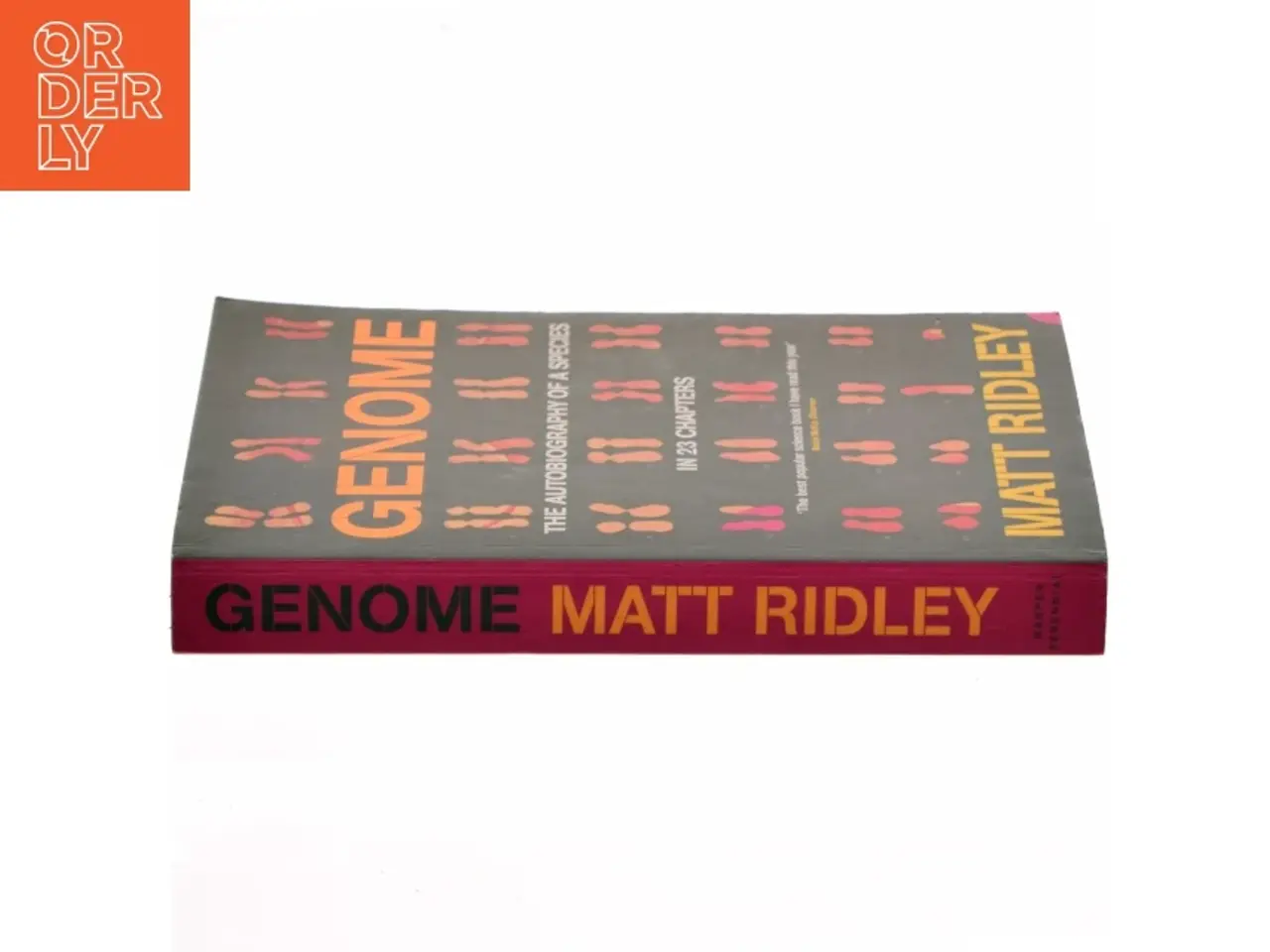 Billede 2 - Genome : the autobiography of a species in 23 chapters af Matt Ridley (Bog)