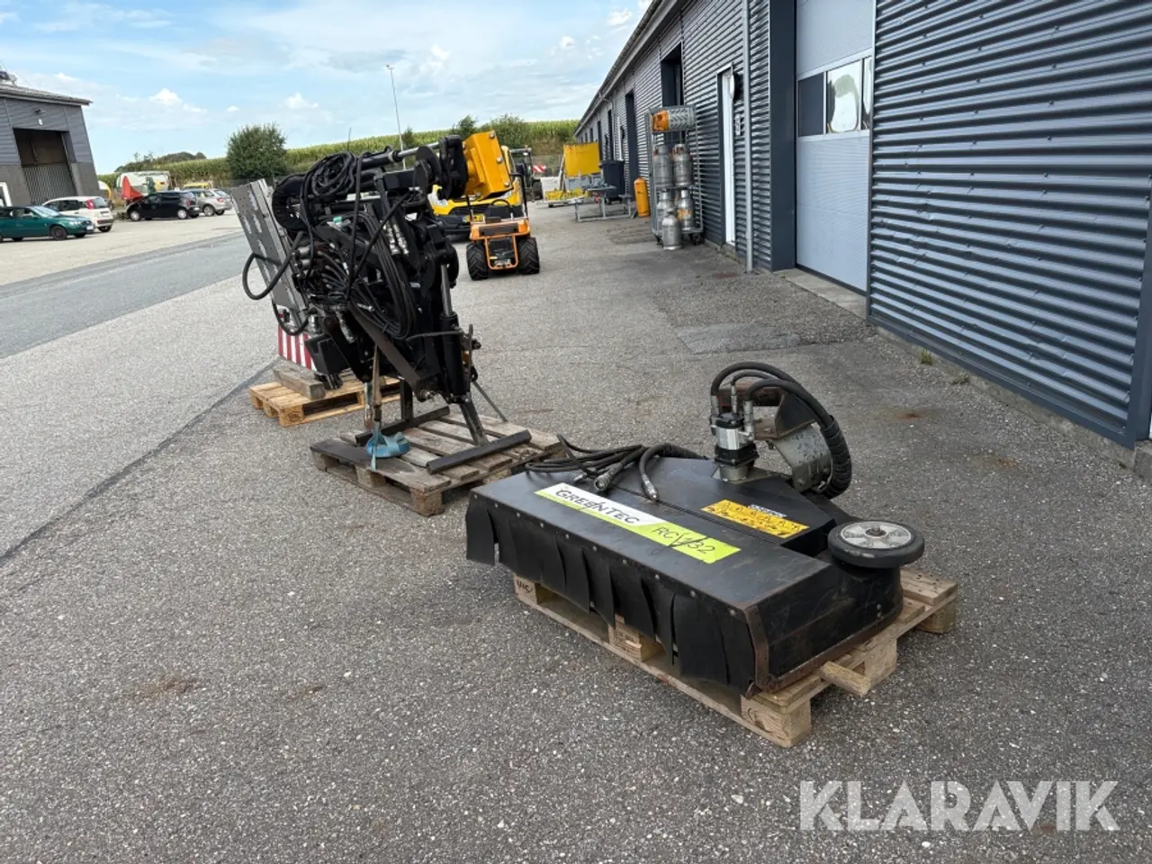 Billede 1 - Hegnsklipper Greentec RC132 - 3 enheder