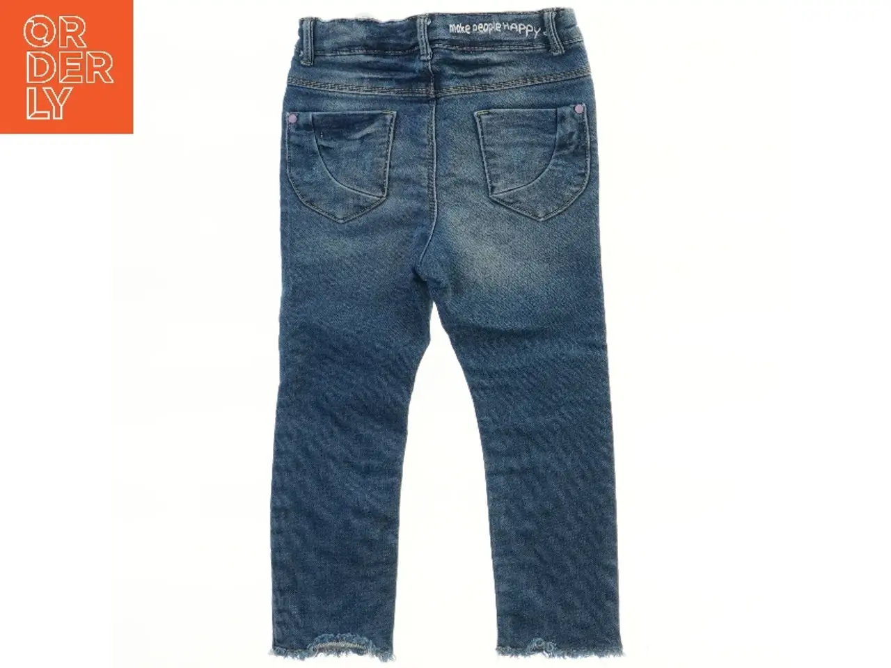 Billede 2 - Børne Jeans med Dekoration fra Name It (str. 98)