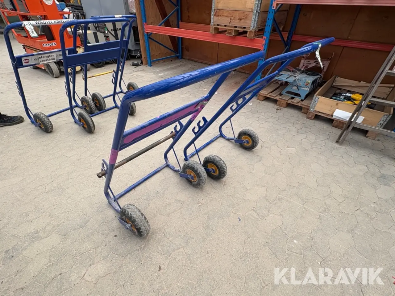 Billede 4 - Kabeltromle vogn - 2 styk