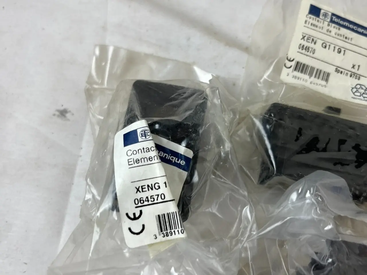 Billede 5 - Telemecanique XENG1191 Contact Blocks 064570 2NO