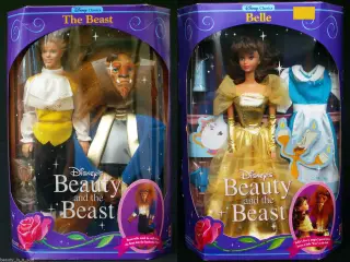 Barbie ; SKØNHEDEN & UDYRET sæt