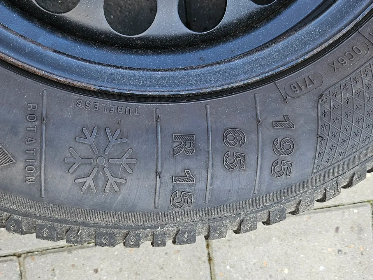 Billede 2 - 4 stk vinterhjul