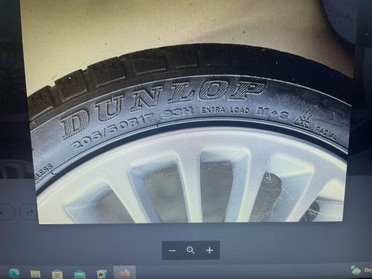 Billede 4 - Bmw 330 Originale Alufælge med gode vinterdæk