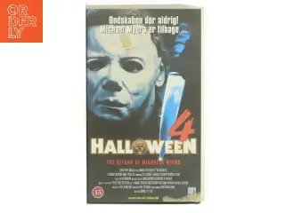 Halloween 4: The Return of Michael Myers med Donald Pleasence (DVD)