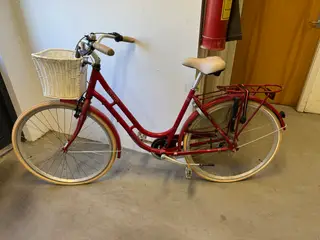 Rød & Hvid SCO 3 gear, samt diverse cykler