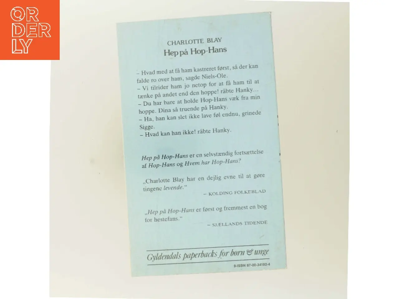 Billede 3 - Hep på Hop-Hans af Charlotte Blay (Bog)