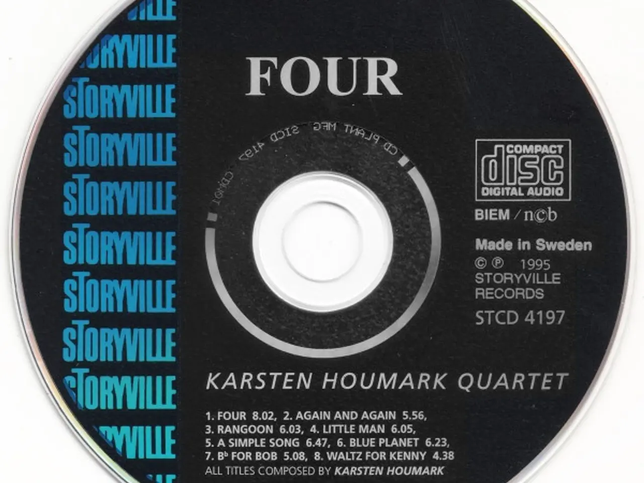 Billede 3 - Karsten Houmark Quartet – Four – CD