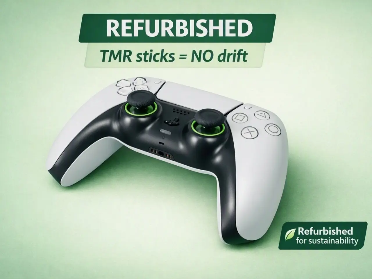 Billede 1 - PS5 DualSense controller med TMR sticks