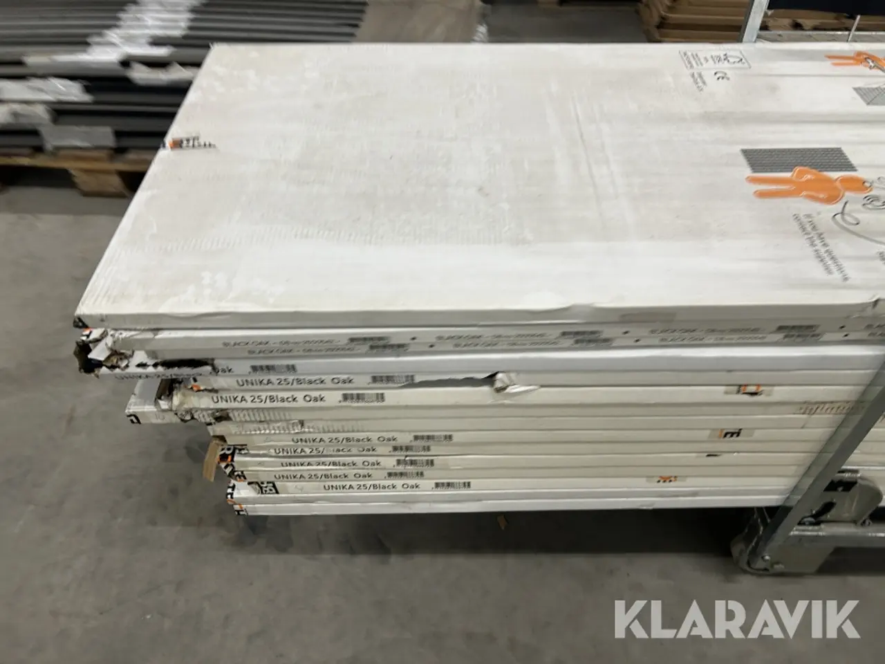 Billede 4 - Akustikpaneler Fibrotech Black Oak Unika 2 sortering, 20 stk. inkl 10 lister