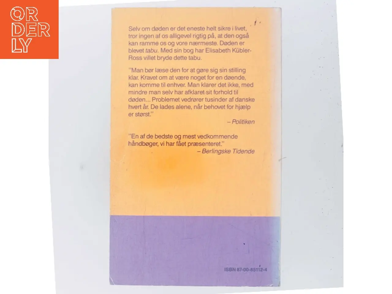 Billede 3 - Døden og den døende af Elisabeth Kübler-Ross (Bog)