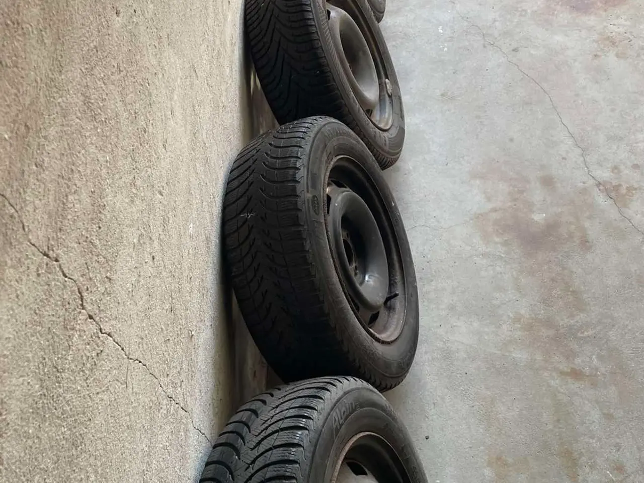 Billede 1 - 15 Peugeot/Citroën/Michelin Vinterdæk