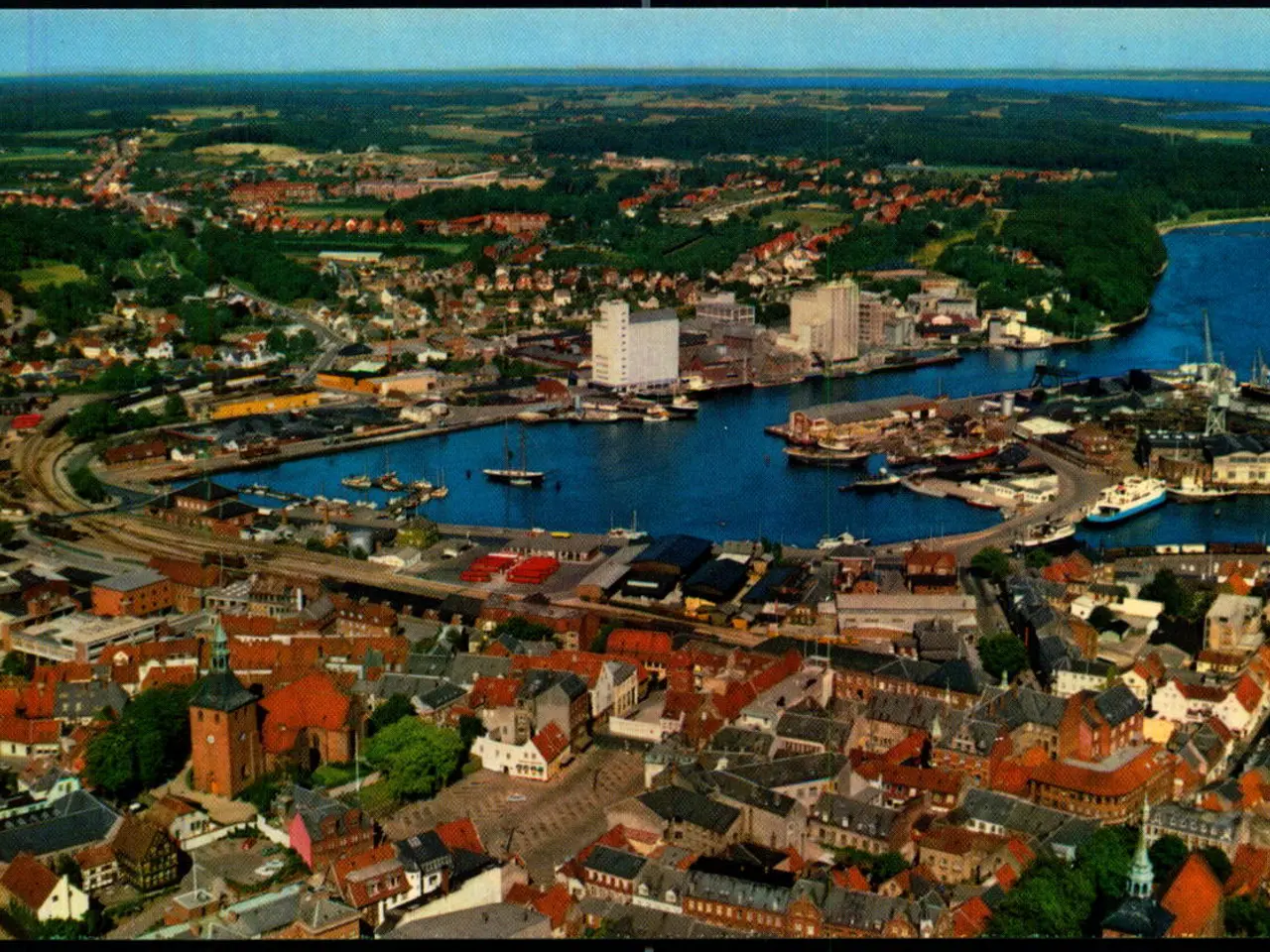 Billede 1 - Svendborg Luftfoto - O.P.O. 6740 - Ubrugt