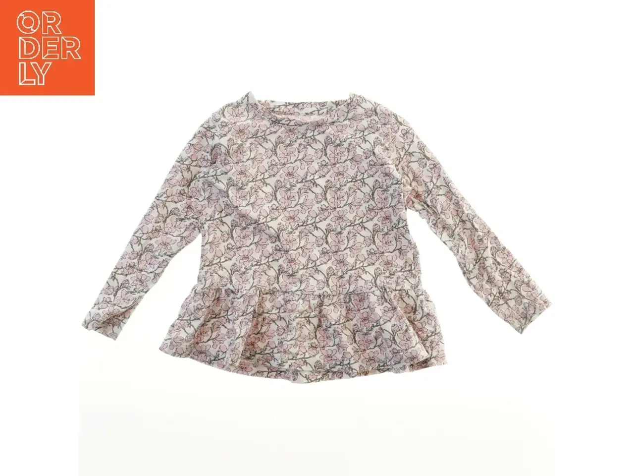 Billede 1 - Birkholm (str. 98) Langærmet bluse med blomsterprint