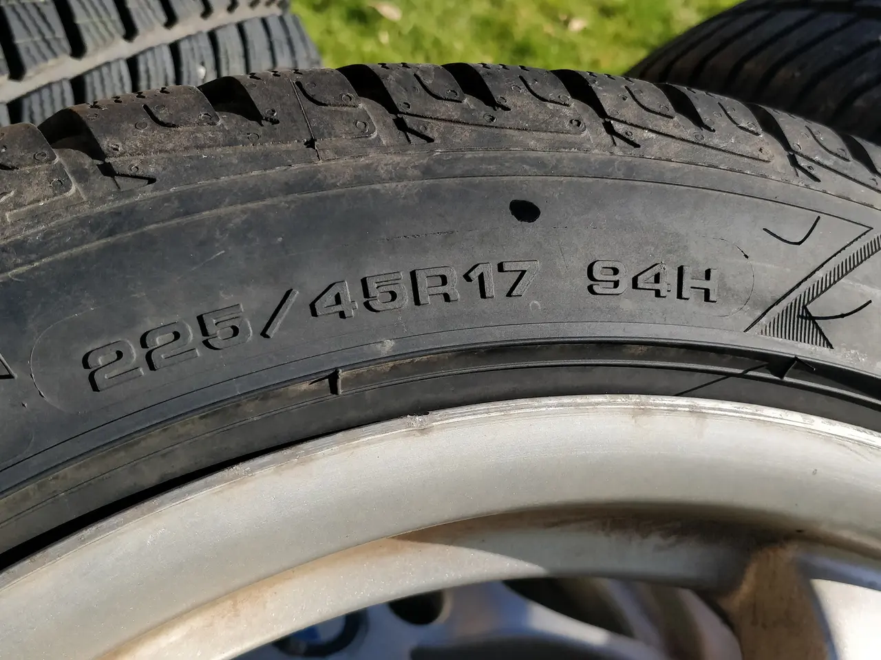 Billede 3 - BMW orig. M 17" alufælge m. vinterdæk, Goodyear