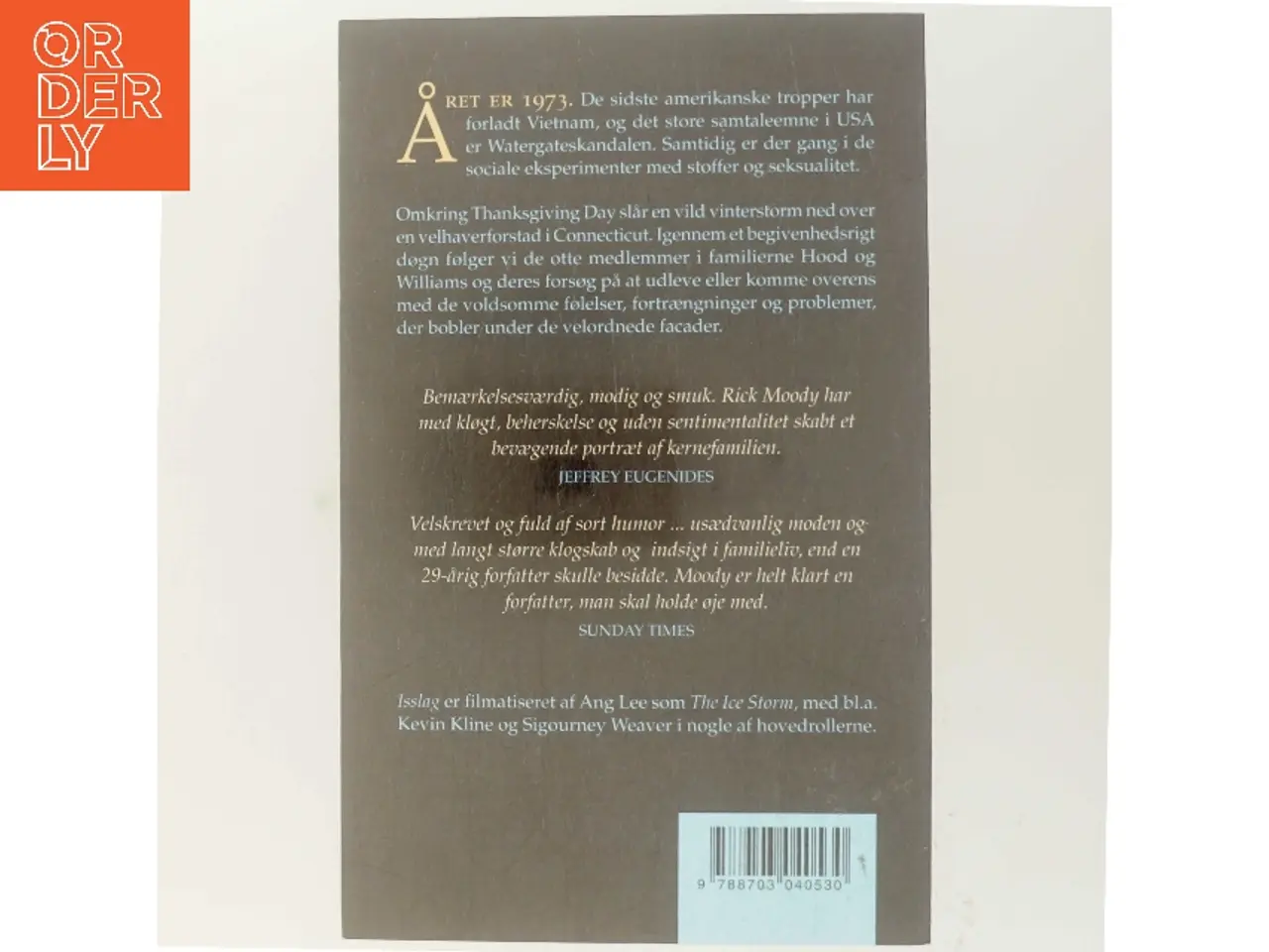 Billede 3 - Isslag af Rick Moody (Bog)