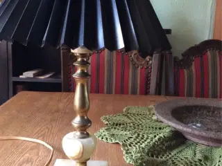 Marmor messing lampe