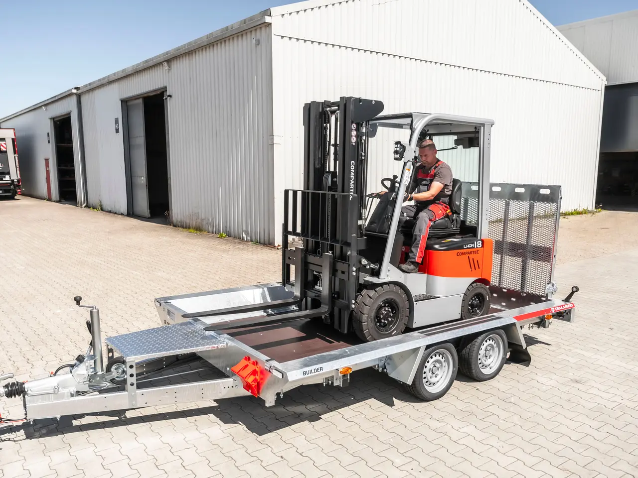 Billede 4 - Maskintrailer BUILDER 3 3518/2 S 3,5T