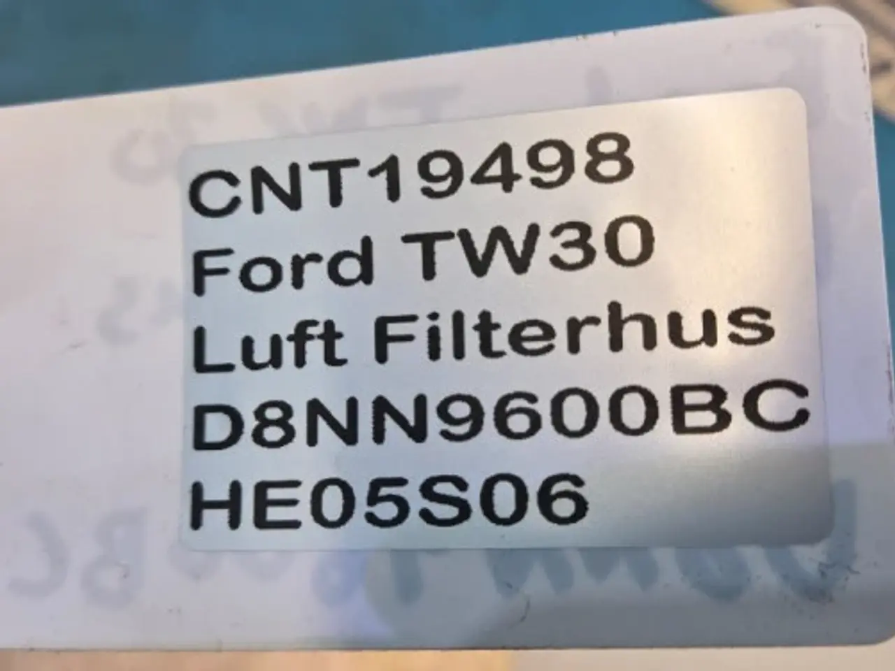 Billede 6 - Ford TW30 Luftfilterhus D8NN9600BC