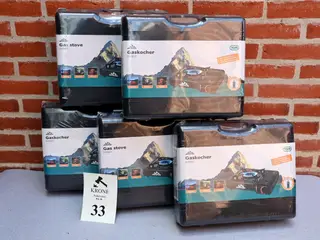 5 Stk Camping gasblus, ubrugt. 