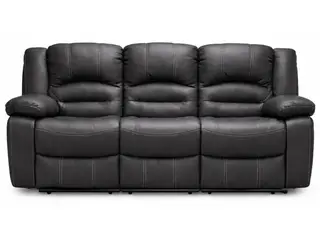 Cinema 3 pers. sofa  - Sort læder