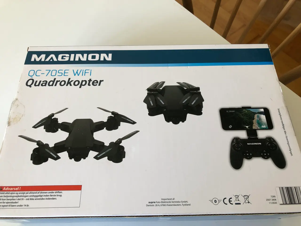 Billede 9 - Maginon QC-70SE WiFi quadrokopter drone med HD kam