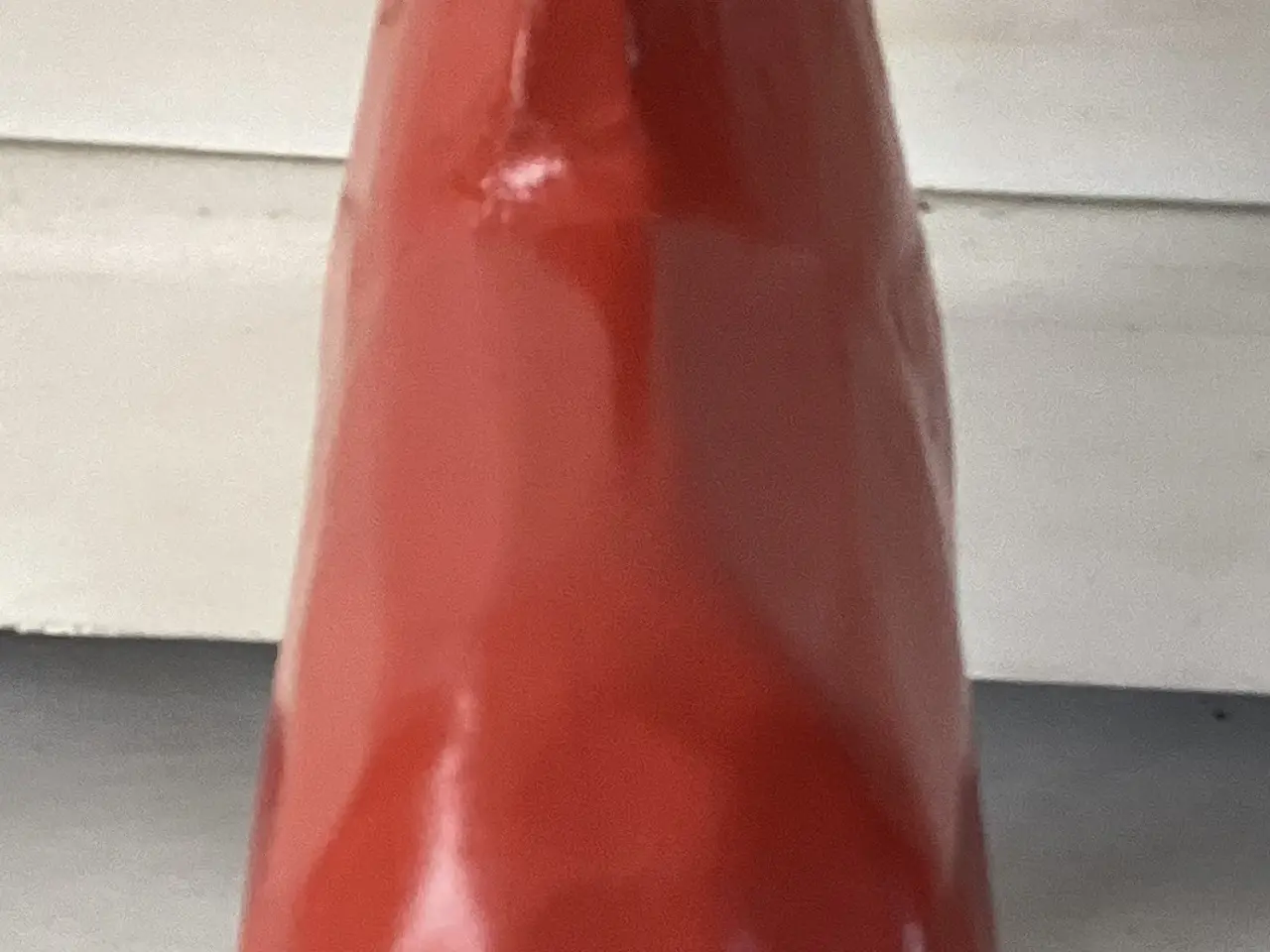 Billede 4 - Rød træ hest/figur