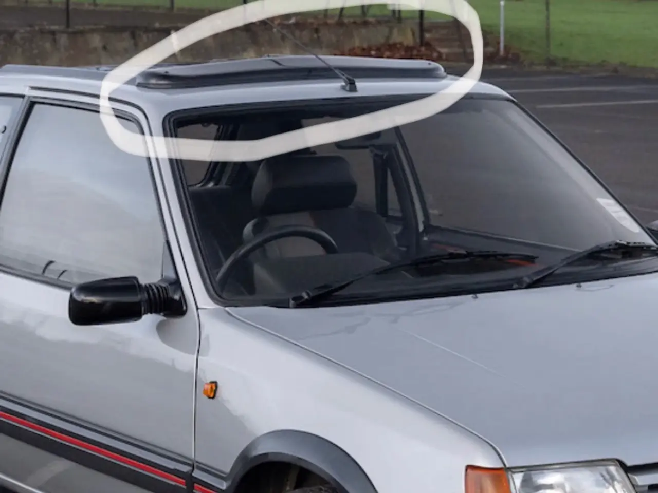 Billede 1 - Peugeot 205 - Vinddeflektor
