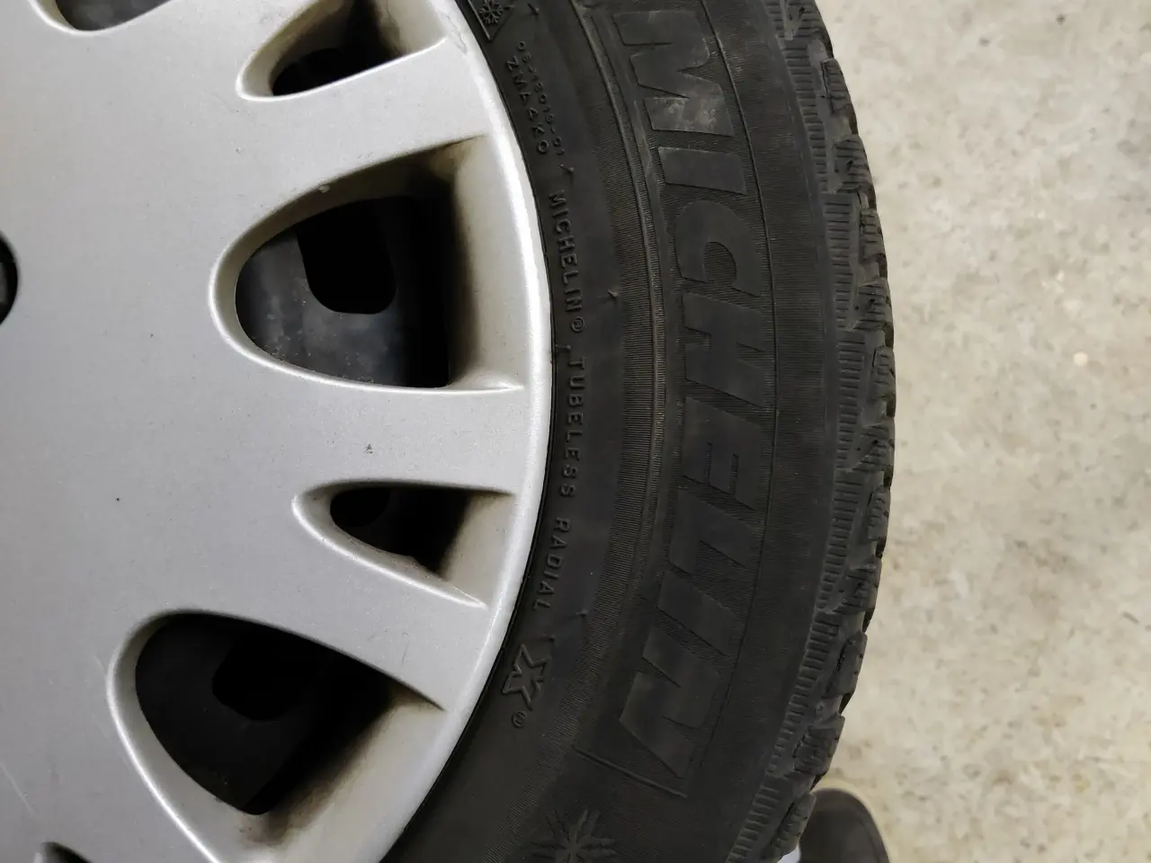 Billede 6 - Stålfælge med Michelin vinterdæk Peugeot 308