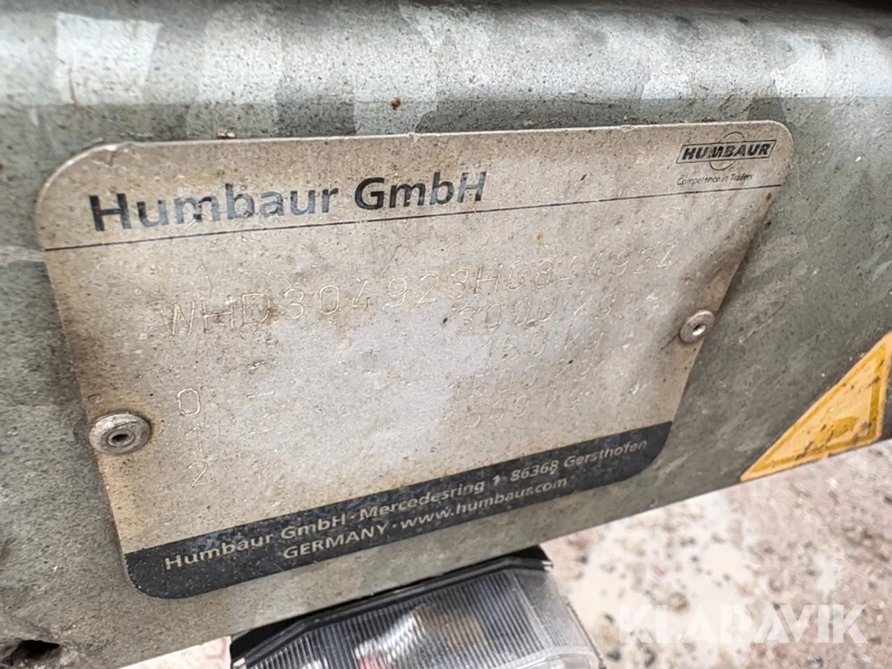 Billede 5 - Kabeltrailer Humbaur SRA 3.0
