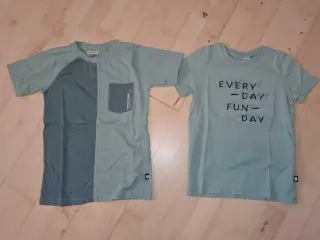 128/134, Pompdelux 2x t-shirt "nye"